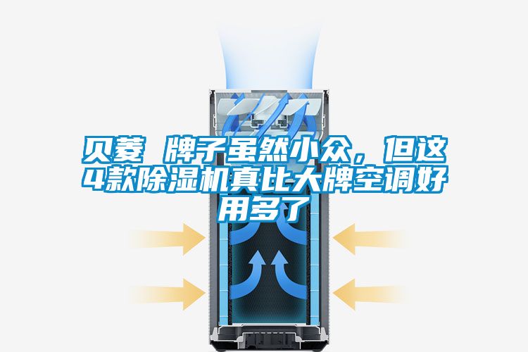 貝菱 牌子雖然小眾，但這4款除濕機真比大牌空調好用多了