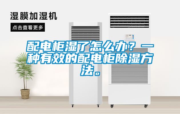 配電柜濕了怎么辦？一種有效的配電柜除濕方法。