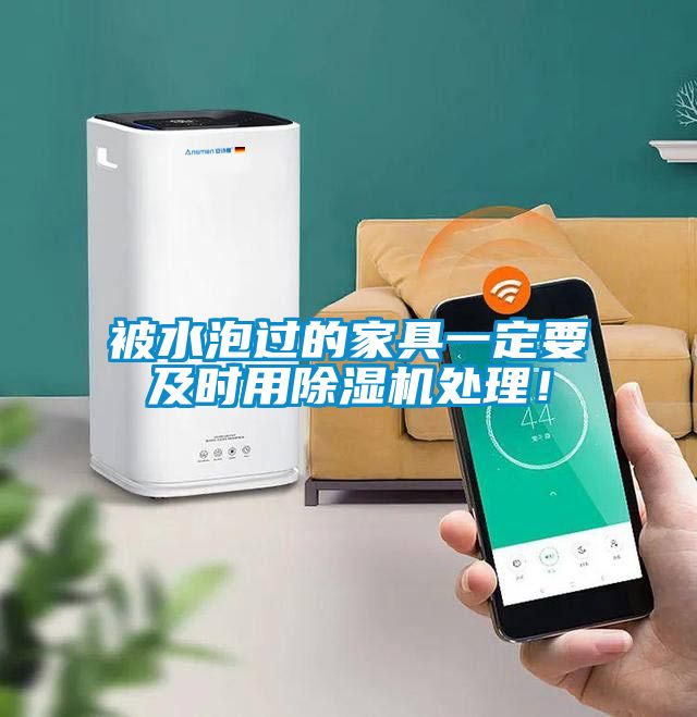 被水泡過的家具一定要及時用除濕機處理！