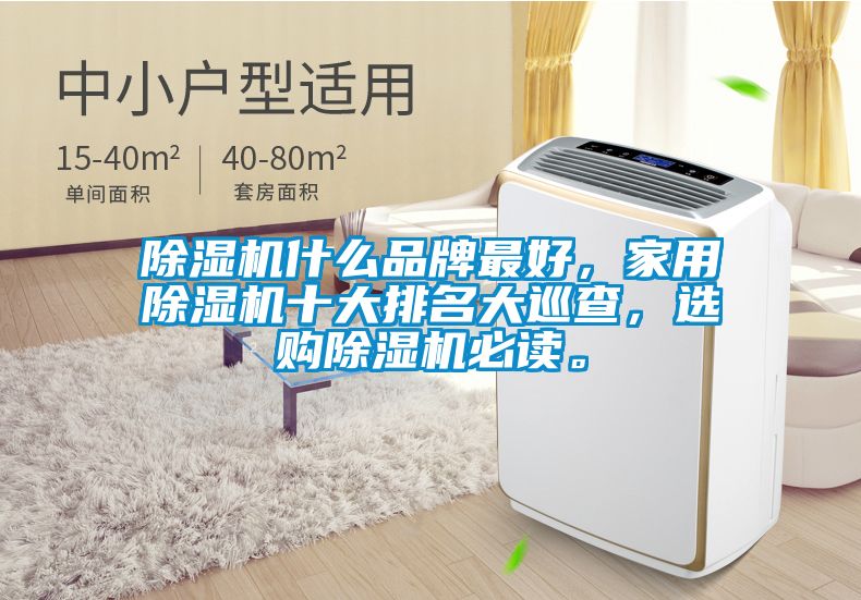除濕機什么品牌最好，家用除濕機十大排名大巡查，選購除濕機必讀。