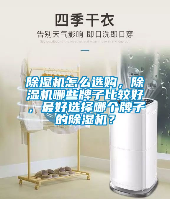 除濕機怎么選購，除濕機哪些牌子比較好，最好選擇哪個牌子的除濕機？