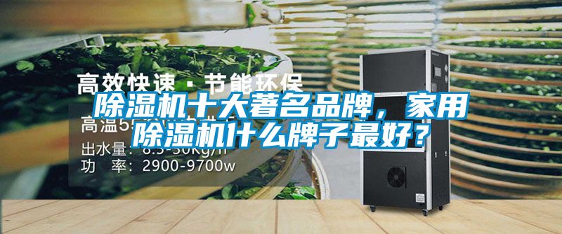 除濕機十大著名品牌，家用除濕機什么牌子最好？