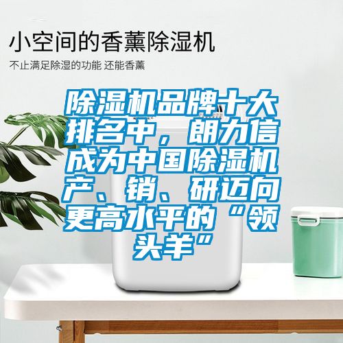 除濕機品牌十大排名中，朗力信成為中國除濕機產、銷、研邁向更高水平的“領頭羊”
