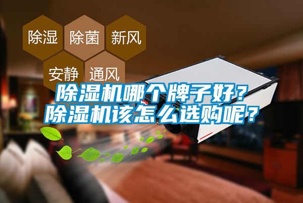 除濕機哪個牌子好？除濕機該怎么選購呢？