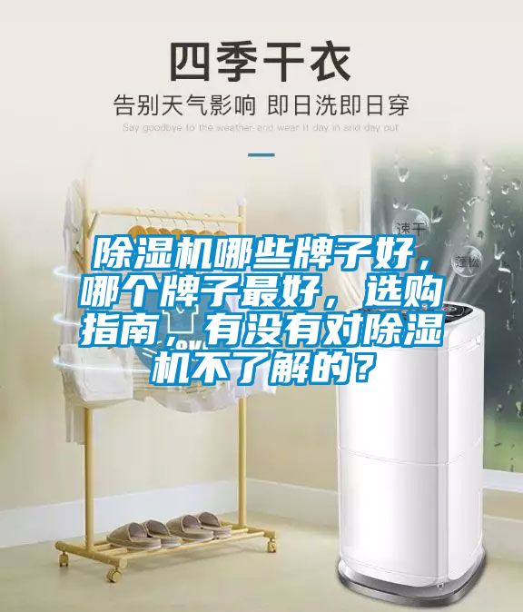 除濕機哪些牌子好，哪個牌子最好，選購指南，有沒有對除濕機不了解的？