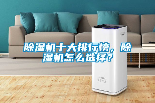 除濕機十大排行榜，除濕機怎么選擇？