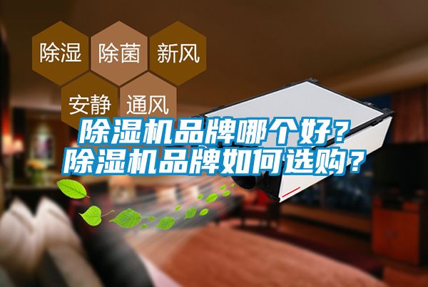 除濕機品牌哪個好？除濕機品牌如何選購？
