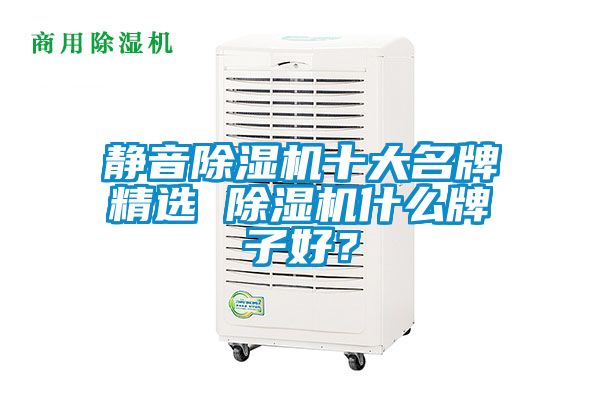 靜音除濕機十大名牌精選 除濕機什么牌子好？
