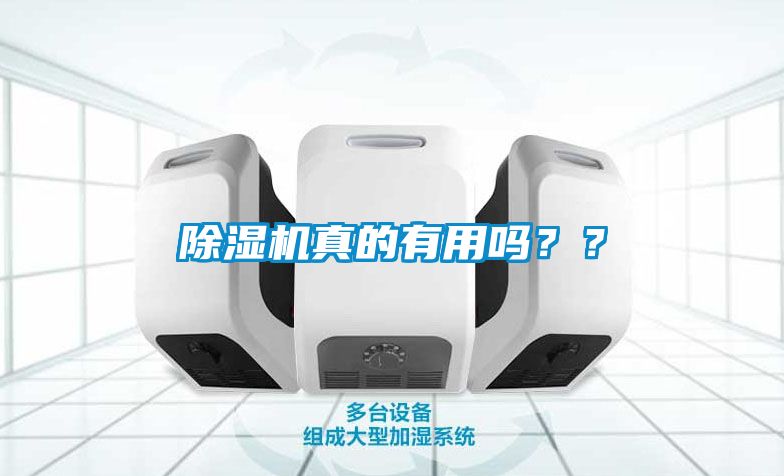 除濕機真的有用嗎？？