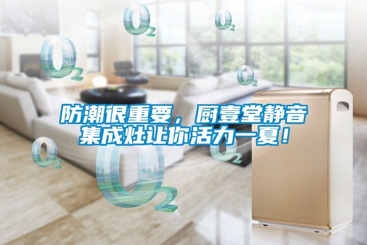 防潮很重要，廚壹堂靜音集成灶讓你活力一夏！
