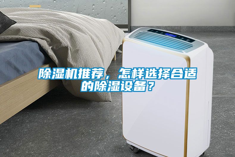 除濕機推薦，怎樣選擇合適的除濕設備？