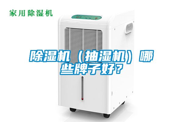 除濕機（抽濕機）哪些牌子好？