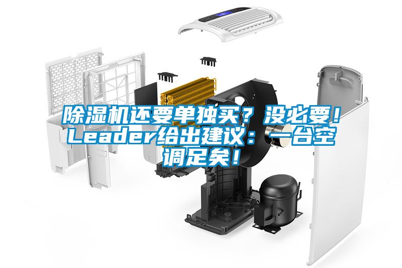 除濕機還要單獨買？沒必要！Leader給出建議：一臺空調足矣！