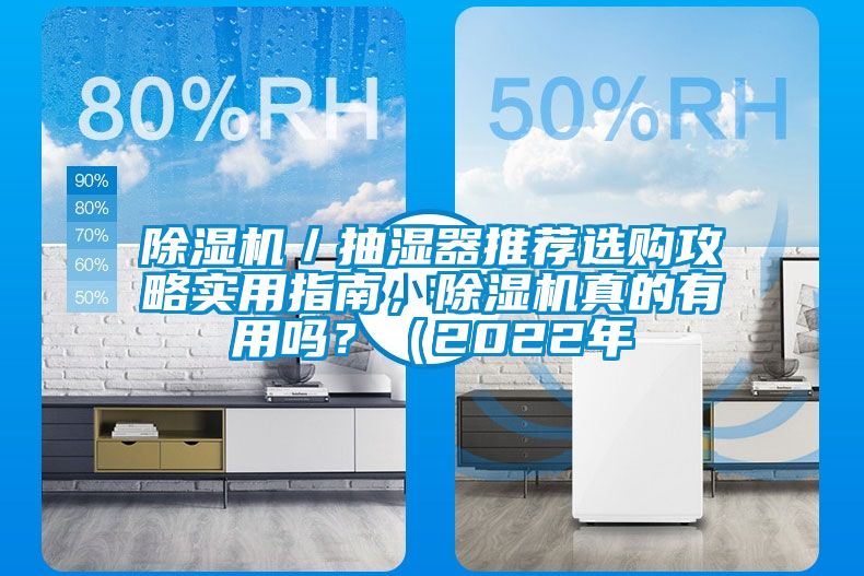 除濕機／抽濕器推薦選購攻略實用指南，除濕機真的有用嗎？（2022年